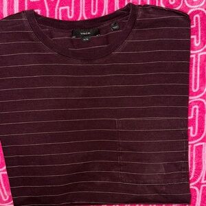 Vince Brown Striped Garment